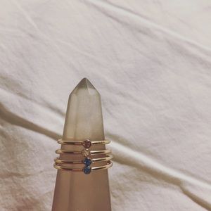 4 tip rings or pinkie rings